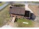 Aerial view of home featuring fenced yard and wood deck at 305 Plantation Dr, Kings Mountain, NC 28086