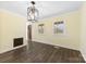 Bright living room with natural light and updated flooring throughout at 305 Plantation Dr, Kings Mountain, NC 28086