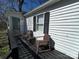 Back deck featuring chairs at 313 Nassau Pl, Gastonia, NC 28052