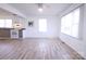 Open-concept living area with views of the updated kitchen at 313 Nassau Pl, Gastonia, NC 28052