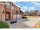 Spacious two-car garage and basketball hoop accentuates the brick exterior of this charming Gathering home at 333 Willow Brook Dr, Matthews, NC 28105