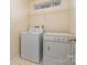 Functional laundry room with a washer, dryer, and overhead shelving at 3612 Brookstone Trl, Indian Trail, NC 28079