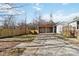 Rear exterior view of the backyard including the carport, and fence at 4083 Hord Rd, Sharon, SC 29742
