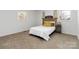 Cozy bedroom with a decorative headboard, neutral carpet, and bright windows at 4083 Hord Rd, Sharon, SC 29742