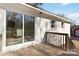 Wood deck featuring a sliding glass door with backyard access at 4083 Hord Rd, Sharon, SC 29742