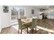 Bright dining area features a sliding glass door leading to an outdoor deck at 4083 Hord Rd, Sharon, SC 29742