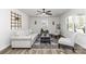 Inviting living room with neutral decor, a comfortable sofa, and stylish accents at 4083 Hord Rd, Sharon, SC 29742