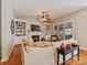 Comfortable living room with a fireplace, built-in shelving, and ample seating at 5405 Silver Creek Dr, Waxhaw, NC 28173