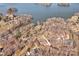 Stunning aerial view of waterfront homes nestled among lush trees and tranquil waters at 11 Heritage Ln, Shelby, NC 28150