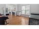 Spacious office with hardwood floors, natural light and neutral decor at 15715 Holyhead Ln, Huntersville, NC 28078