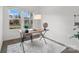 Cozy home office with natural light, a modern desk, and neutral decor at 18607 Mainsail Ct, Lancaster, SC 29720
