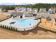 A community pool and playground, with ample parking and well-maintained landscaping, creating a Gathering-friendly atmosphere at 18607 Mainsail Ct, Lancaster, SC 29720