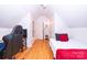 Comfortable bedroom with wood floors, sloped ceilings and plenty of light at 205 Kaitlyn Ln, Kings Mountain, NC 28086