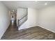 Hallway features a staircase and durable flooring at 2236 Sussex Rd, York, SC 29745