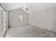 Bedroom featuring vaulted ceiling, a ceiling fan and natural light from a window at 2359 Eagle Glen Ct, Gastonia, NC 28056
