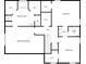 Upstairs floor plan featuring primary bedroom, bedrooms, walk-in closets and bathrooms at 331 Don Mccarter Dr, Clover, SC 29710
