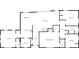 Detailed floor plan showcasing the layout of bedrooms, bathrooms, living areas, and kitchen at 414 N Wylie St, Lancaster, SC 29720