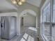 Bright kitchen featuring stainless steel appliances, modern flooring and an open floor plan at 439 Berwick Dr, Rock Hill, SC 29730