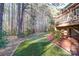 Spacious backyard with a putting green at 4763 River Hills Dr, Denver, NC 28037