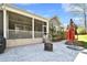 Enjoy the stamped concrete patio and screened porch for outdoor relaxation and entertaining at 6016 Dogwood Blvd, Kannapolis, NC 28081