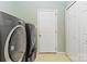 Laundry area features Electrolux washer and dryer at 10820 Hunters Trace Ct, Charlotte, NC 28262