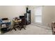View of an office area with a desk, chair, and secure storage at 134 Falling Leaf Ln, Statesville, NC 28677