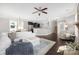 Spacious living room showcasing hardwood floors, neutral walls, and stylish decor at 13925 Helen Benson Blvd, Davidson, NC 28036