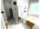 Bright bathroom with a soaking tub, neutral walls, and a large mirror at 1896 Independence Sq, Kannapolis, NC 28081