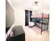Cozy bedroom featuring a modern loft bed and desk area, perfect for a teen or student at 1896 Independence Sq, Kannapolis, NC 28081
