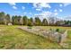 Large garden with fenced area and raised beds at 255 Dorothy Dr, China Grove, NC 28023