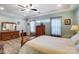 Light-filled main bedroom with hardwood floors and classic furnishings offering a peaceful and inviting atmosphere at 255 Dorothy Dr, China Grove, NC 28023