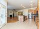 Open-concept kitchen and living area with hardwood floors and stainless appliances at 315 Drake Park Ave, Fort Mill, SC 29708