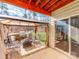 Outdoor patio with gazebo, outdoor kitchen, and outdoor furniture with sliding glass door access at 3449 Southern Red Oak Ln, Gastonia, NC 28056