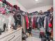 A spacious walk-in closet featuring wire shelving and plenty of room for storage at 3449 Southern Red Oak Ln, Gastonia, NC 28056