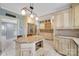 Spacious kitchen with custom cabinets, granite counters and stainless steel appliances at 401 W Hoke St, Landis, NC 28088