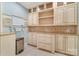 Spacious pantry with custom cabinets, granite counters and stainless steel appliances at 401 W Hoke St, Landis, NC 28088