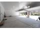 Spacious garage with partially open doors that provides plenty of room for parking at 4531 Deer Run None, Rock Hill, SC 29732