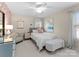 Comfortable bedroom with natural light, a plush bed, and soft decor, creating a relaxing atmosphere at 846 Wriston Pl, Charlotte, NC 28209