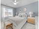 Comfortable bedroom features soft natural light, neutral decor, and plush bedding at 846 Wriston Pl, Charlotte, NC 28209