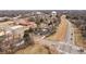 Wide shot of the community with houses, roads, and a water tower in the distance, showcasing its connectivity at 913 Wilson W Lee Blvd, Statesville, NC 28677
