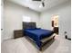 Bedroom with neutral walls, a ceiling fan, and carpeted floors at 101 Loya St, Mount Holly, NC 28120