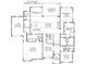 First floor plan featuring kitchen, Gathering room, and garage; primary and guest suites at 106 Pecan Cove Ln, Weddington, NC 28104