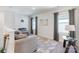 Cozy loft area with comfortable seating and natural light at 12425 Larue Ln, Huntersville, NC 28078