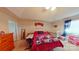 Comfortable bedroom with vaulted ceilings and ample space at 14440 W Highway 55 Hwy, Blacksburg, SC 29702