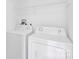 Functional laundry room with a washer and dryer, providing convenience for laundry tasks at 340 Vernon Ln, Statesville, NC 28677