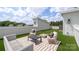 Inviting rooftop deck featuring stylish outdoor seating and artificial turf for a relaxing atmosphere at 5007 Nimes Rd # 28, Charlotte, NC 28208