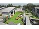 Rooftop terrace with lush lawn area, outdoor seating, and a hammock for ultimate relaxation at 5007 Nimes Rd # 28, Charlotte, NC 28208