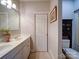 Bright bathroom with dual sink vanity, neutral walls, and framed mirror creates a cozy atmosphere at 805 Stack Rd, Monroe, NC 28112