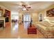 Spacious living room showcasing hardwood floors, natural light, and open floor plan at 805 Stack Rd, Monroe, NC 28112