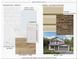 Home specifications showcasing backsplash, quartz countertops, Savannah Wicker siding, and Bucks County stone accents at 8455 Old Plank Rd, Charlotte, NC 28216